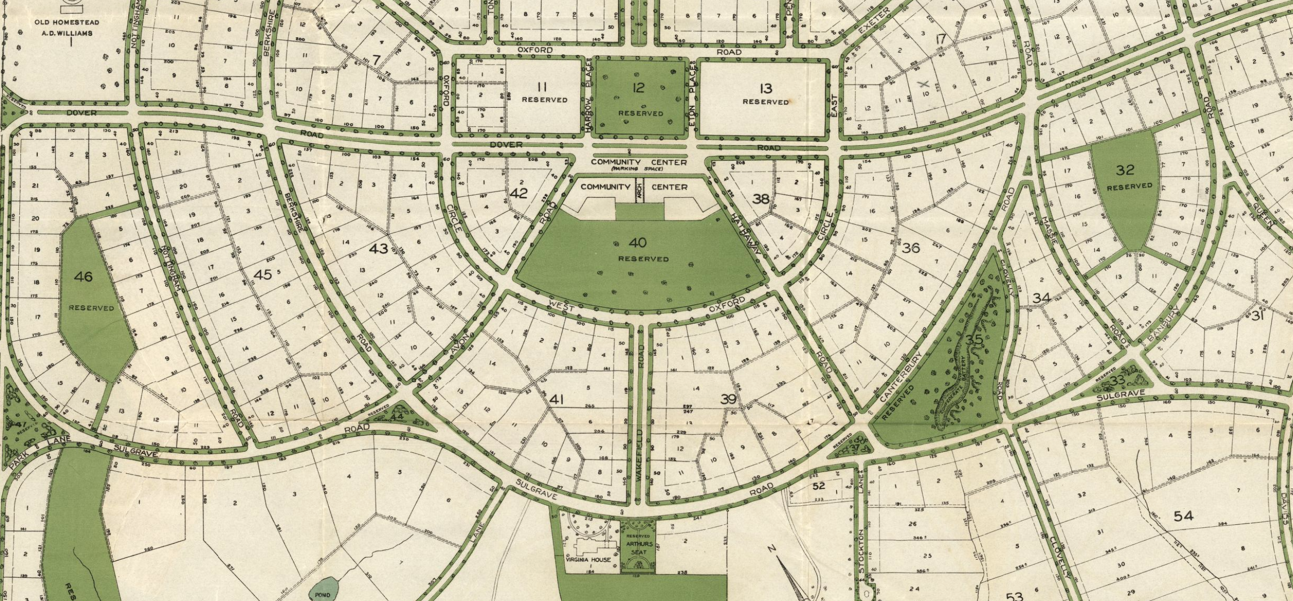 Windsor Farms Map